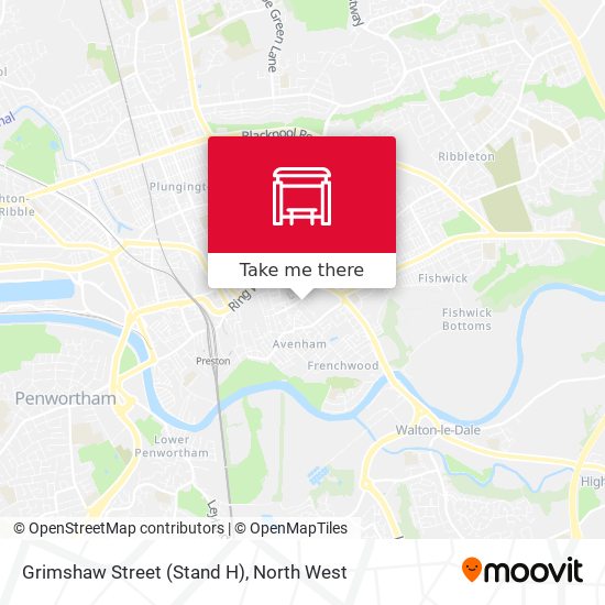 Grimshaw Street (Stand H) map