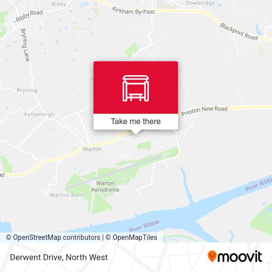 Derwent Drive map