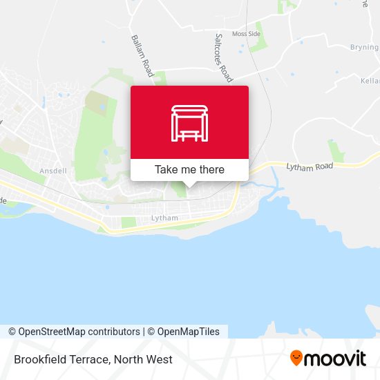 Brookfield Terrace map