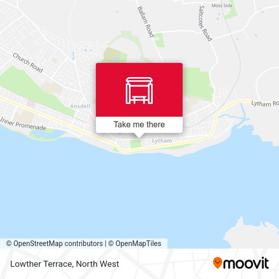Lowther Terrace map