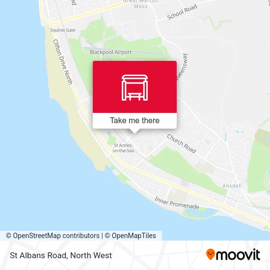 St Albans Road map