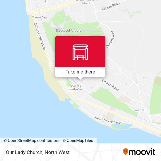 Our Lady Church map