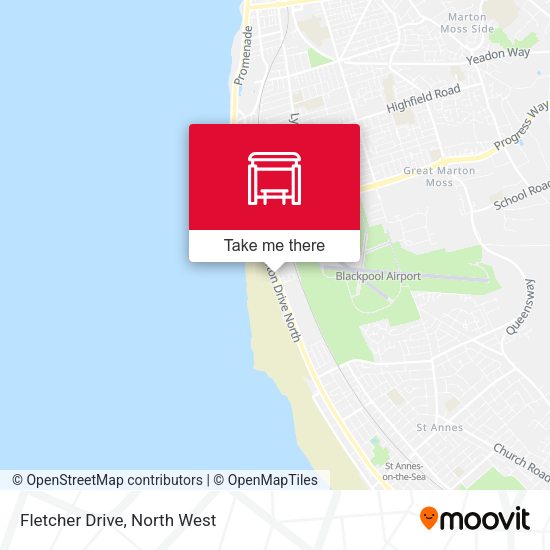 Fletcher Drive map