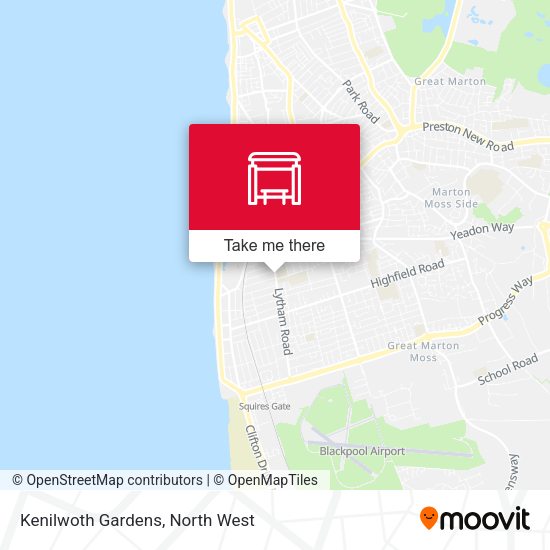 Kenilwoth Gardens map