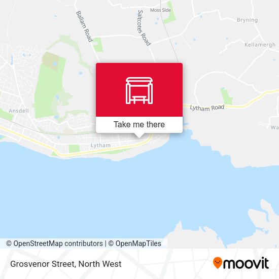 Grosvenor Street map