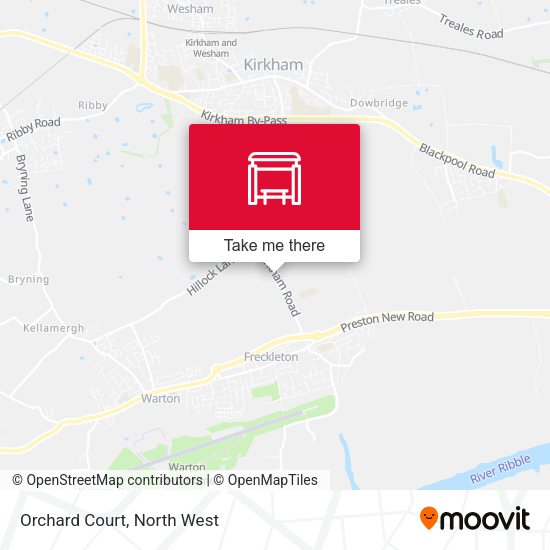 Orchard Court map