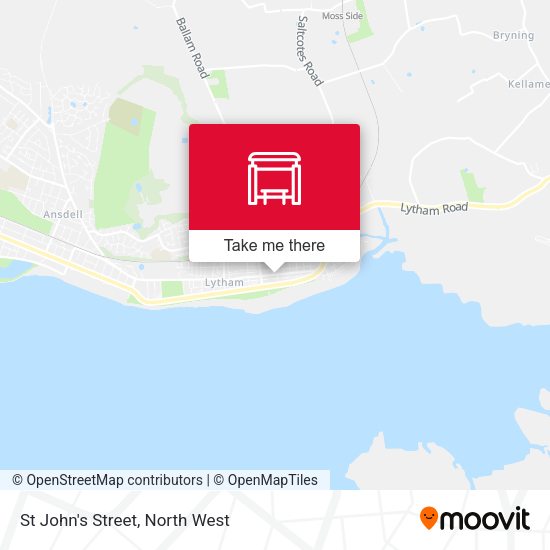 St John's Street map