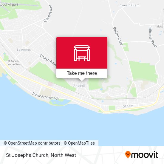 St Josephs Church map