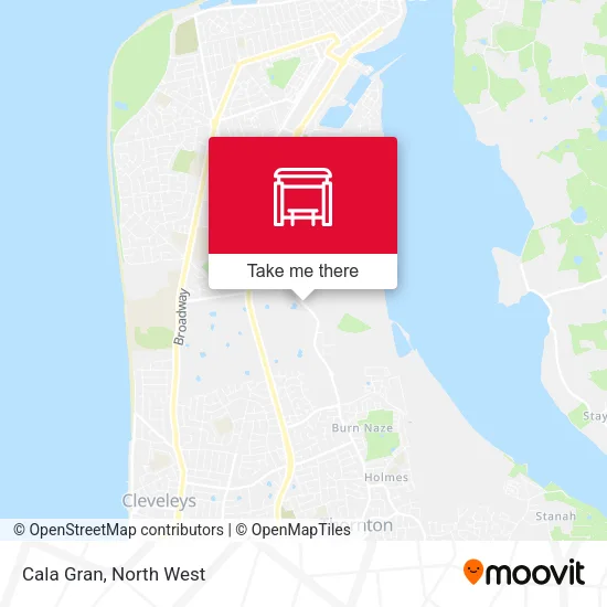 Cala Gran map