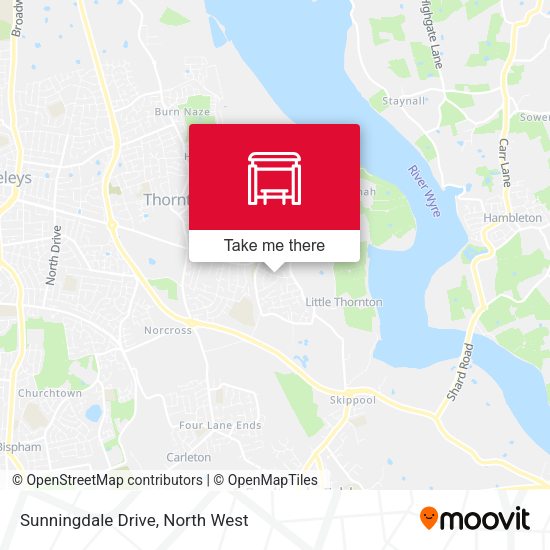 Sunningdale Drive map