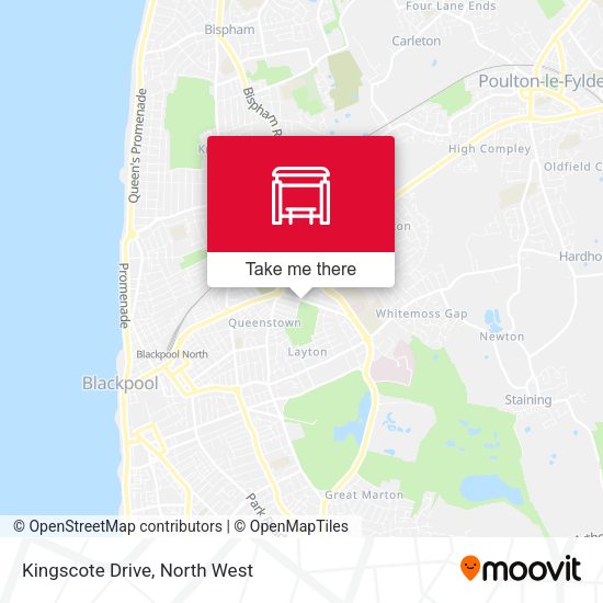 Kingscote Drive map