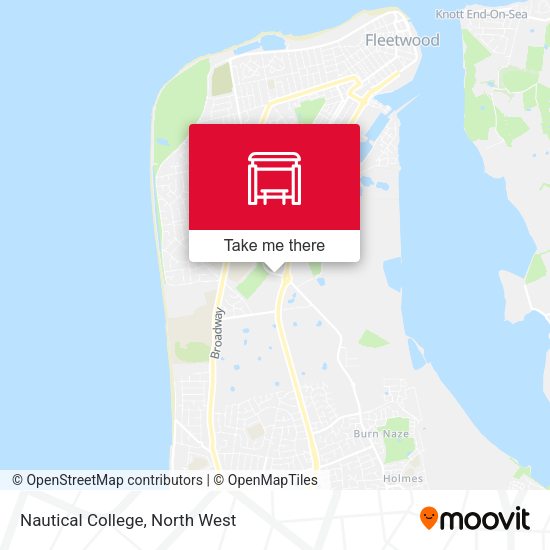 Nautical College map
