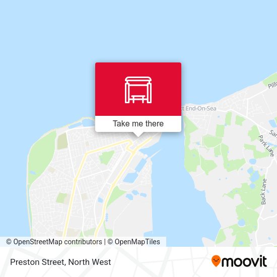 Preston Street map