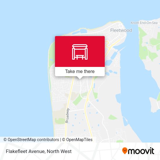 Flakefleet Avenue map
