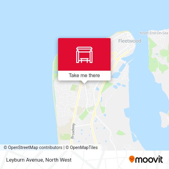 Leyburn Avenue map