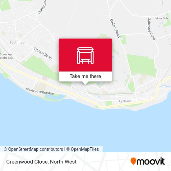Greenwood Close map