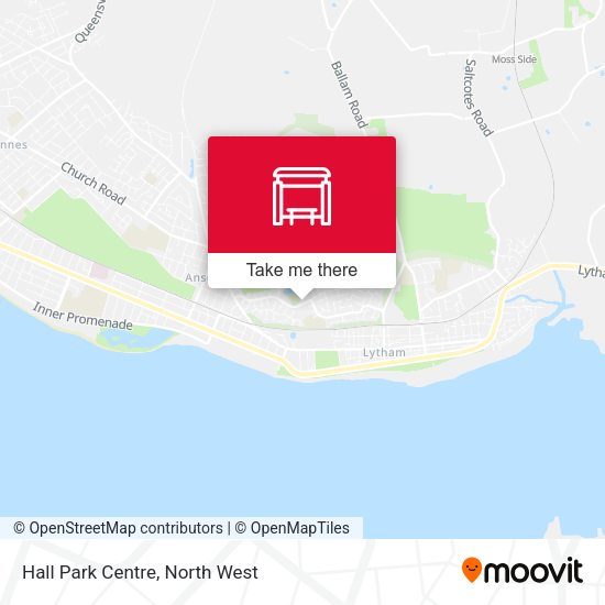 Hall Park Centre map