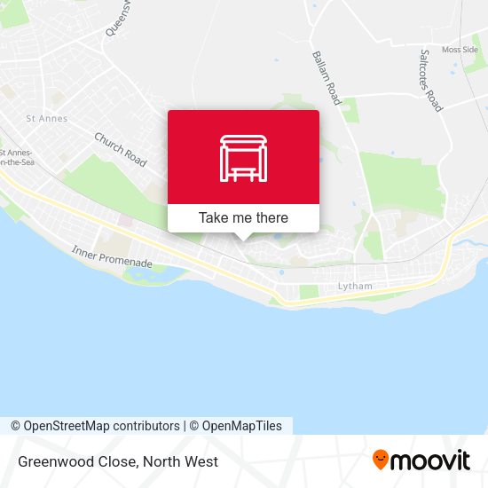 Greenwood Close map