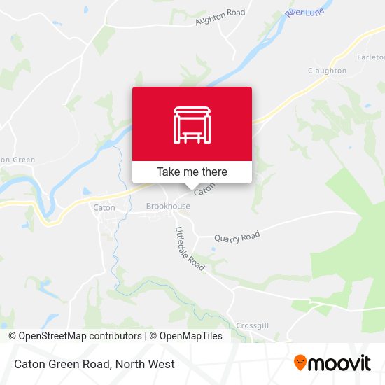 Caton Green Road map