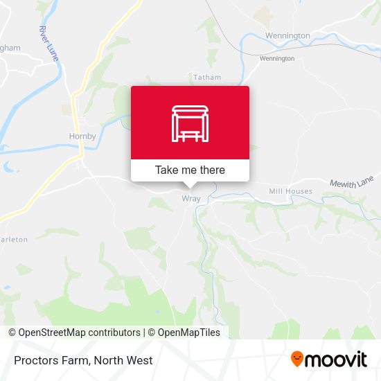 Proctors Farm map