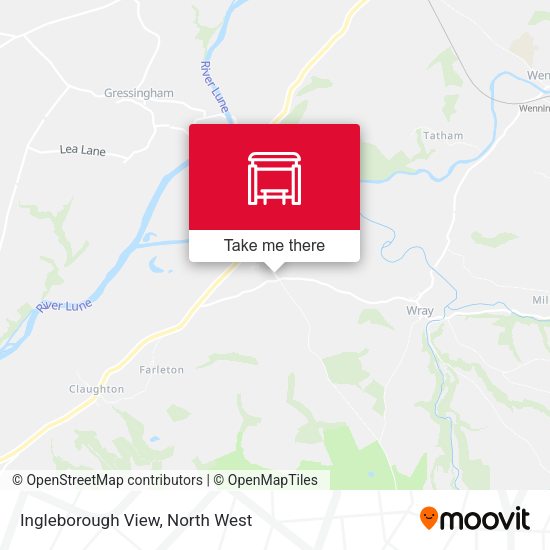 Ingleborough View map
