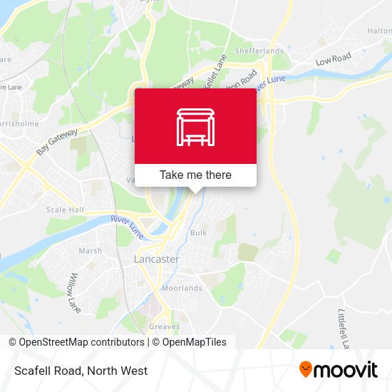 Scafell Road map