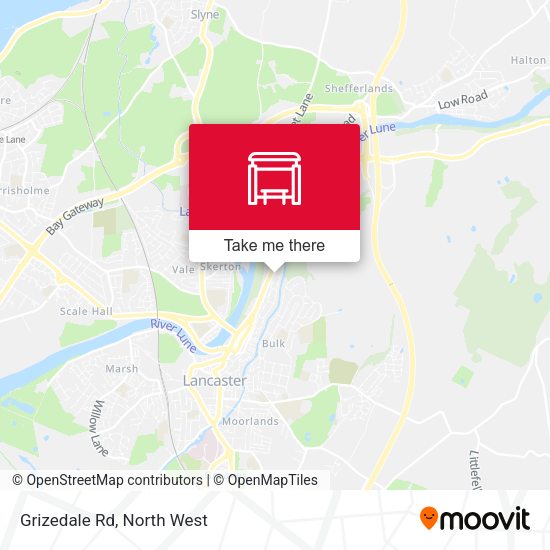 Grizedale Rd map