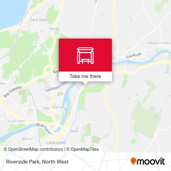 Riverside Park map