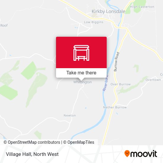 Village Hall map