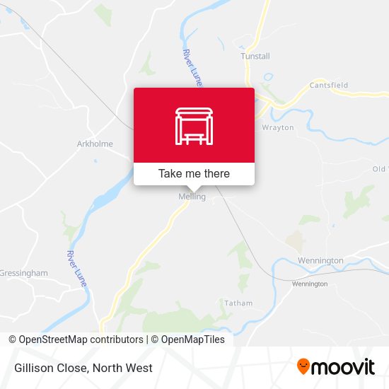 Gillison Close map