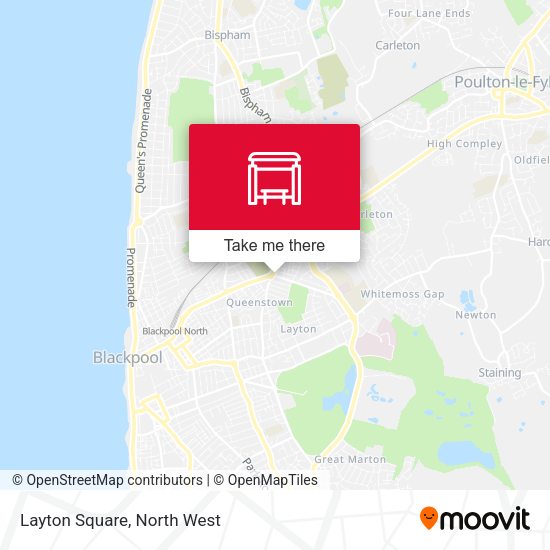 Layton Square map