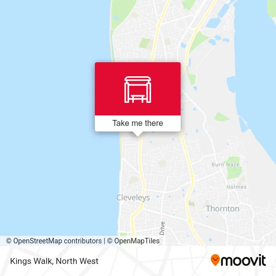 Kings Walk map