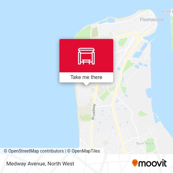 Medway Avenue map