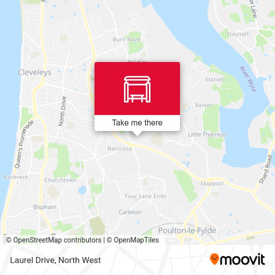 Laurel Drive map