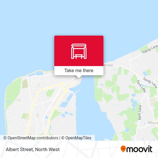 Albert Street map