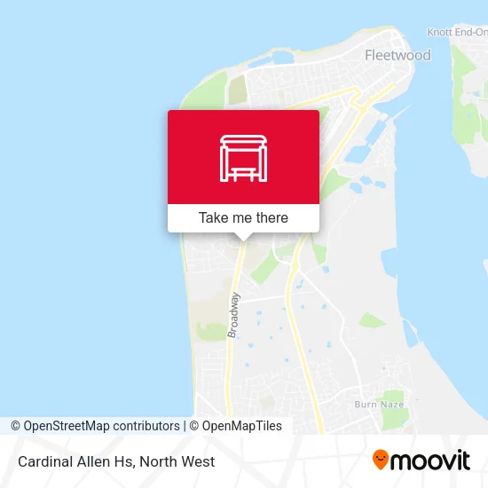 Cardinal Allen Hs map