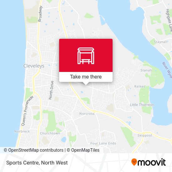 Sports Centre map