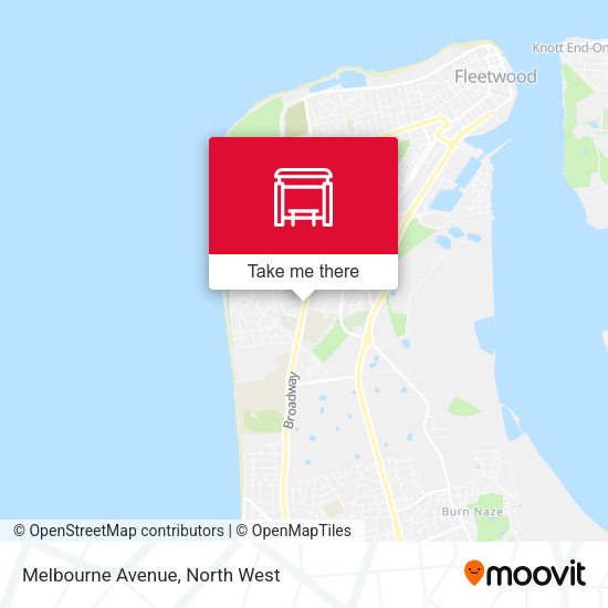 Melbourne Avenue map