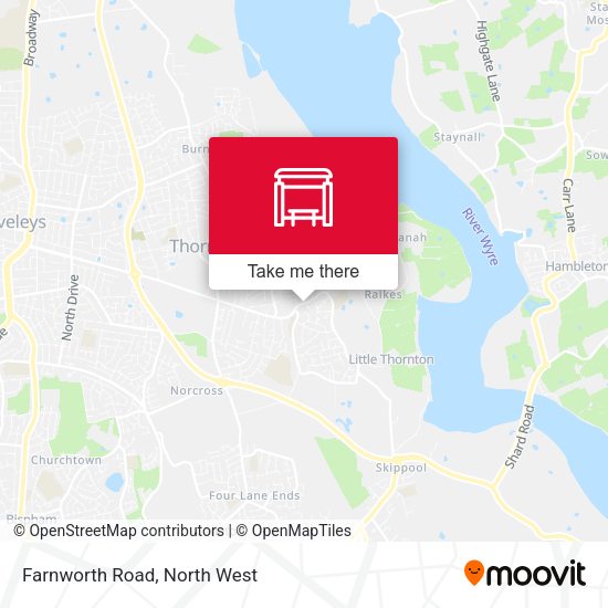 Farnworth Road map