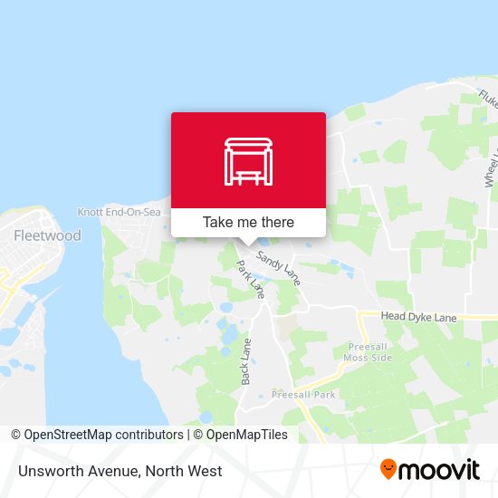 Unsworth Avenue map