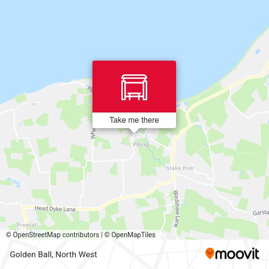 Golden Ball map