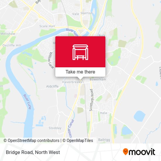 Bridge Road map