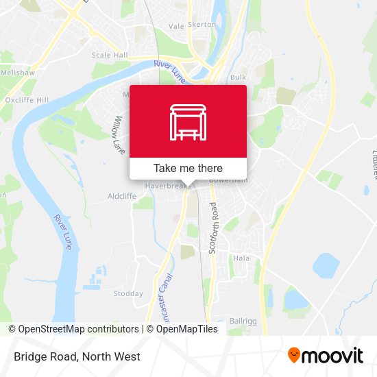 Bridge Road map