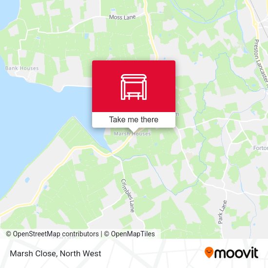 Marsh Close map