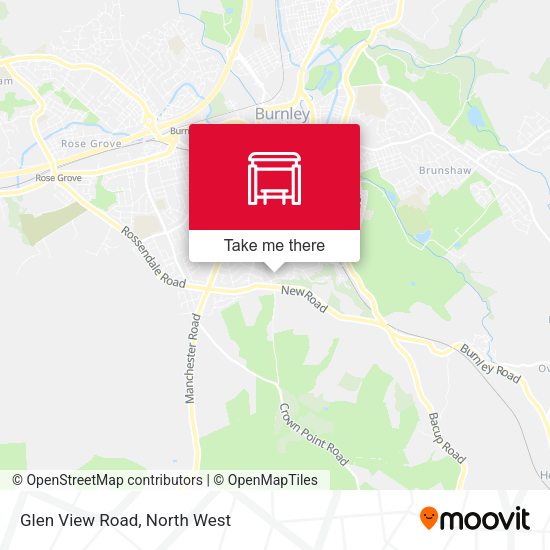 Glen View Road map