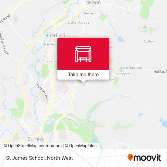 St James School map
