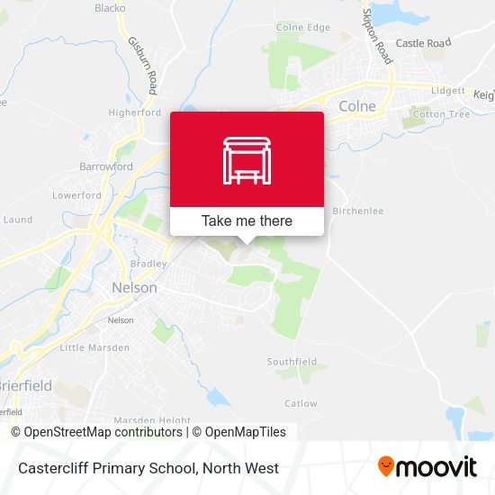Castercliff Primary School map