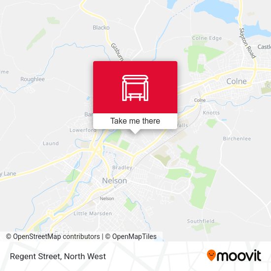 Regent Street map