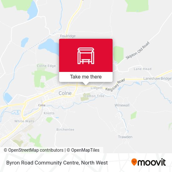 Byron Road Community Centre map