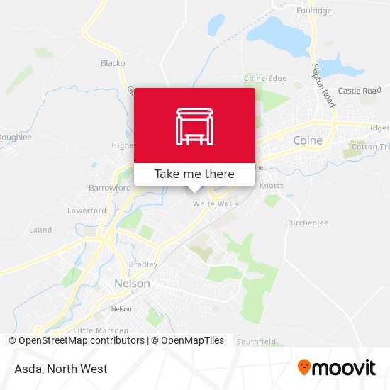 Asda map